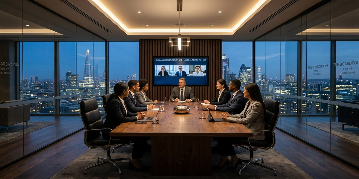 Salas de Directorio con Videoconferencia 4K y Espacio de Coworking